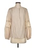 Unbranded Tan 3/4 Sleeve Blouse Size 0S - photo 1