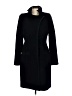 Elie Tahari 100% Wool Black Blue Wool Coat Size M - photo 1