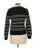 Lilla P Stripes Black Pullover Sweater Size L - photo 2
