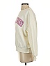 Pink Rose White Sweatshirt Size S - photo 5