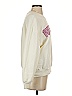 Pink Rose White Sweatshirt Size S - photo 4