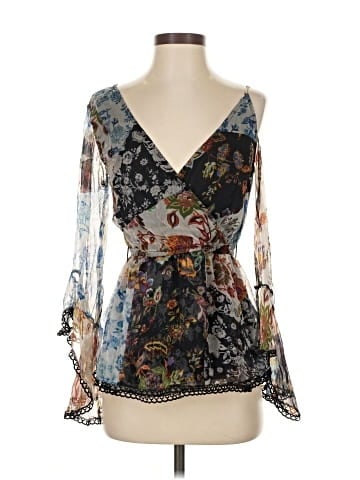 Love Sam 3/4 Sleeve Blouse (view 1)