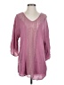 O'Neill 100% Viscose Pink 3/4 Sleeve Blouse Size XS - photo 1
