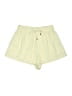 Zara Solid Yellow Shorts Size S - photo 1