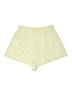 Zara Solid Yellow Shorts Size S - photo 2