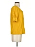 J.Crew 100% Viscose Yellow Short Sleeve Blouse Size XS - photo 4