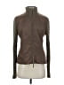 Akris Punto Brown Track Jacket Size 8 - photo 1