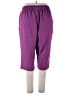 Woman Within Purple Casual Pants Size 18 (L) - photo 2