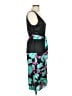 Unbranded Tropical Black Cocktail Dress Size 6 - photo 4