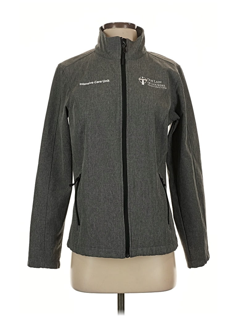 Pre-owned Port Authority Jacket In Gray