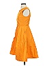 Jil Sander Navy 100% Polyester Orange Cocktail Dress Size EU (IT) 36 / US 0 - photo 5
