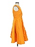 Jil Sander Navy 100% Polyester Orange Cocktail Dress Size EU (IT) 36 / US 0 - photo 4