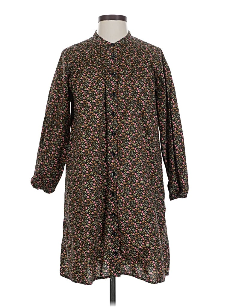 Pre-owned Nation Ltd Casual Dress In Brown