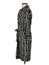 Donna Morgan Print Black Casual Dress Size 2 - photo 5