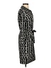 Donna Morgan Print Black Casual Dress Size 2 - photo 4