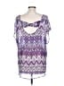 Torrid 100% Polyester Purple Short Sleeve Blouse Size Lg Plus (0) - photo 2