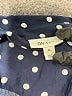 On 34th Polka Dots Blue Romper Size XL - photo 3