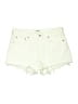AGOLDE 100% Cotton Ivory Denim Shorts Size 30 waist - photo 1