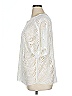 Daytrip Ivory Short Sleeve Blouse Size XL - photo 5