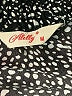 Alelly 100% Polyester Polka Dots Black Casual Skirt Size M - photo 4