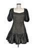 Rachel Parcell 100% Polyester Solid Gray Casual Dress Size 6 - photo 1