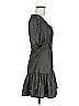 Rachel Parcell 100% Polyester Solid Gray Casual Dress Size 6 - photo 4