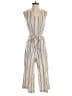 Universal Thread Stripes Ivory Jumpsuit Size S - photo 1