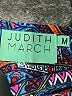 Judith March 100% Polyester Blue Kimono Size M - photo 7