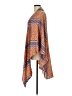 Zara 100% Polyester Orange Kimono Size M - photo 5