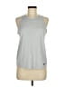 Nike 100% Polyester Silver Active Tank Size M - photo 1