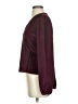 Veronica M. Burgundy Long Sleeve Blouse Size XS - photo 5