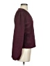 Veronica M. Burgundy Long Sleeve Blouse Size XS - photo 4