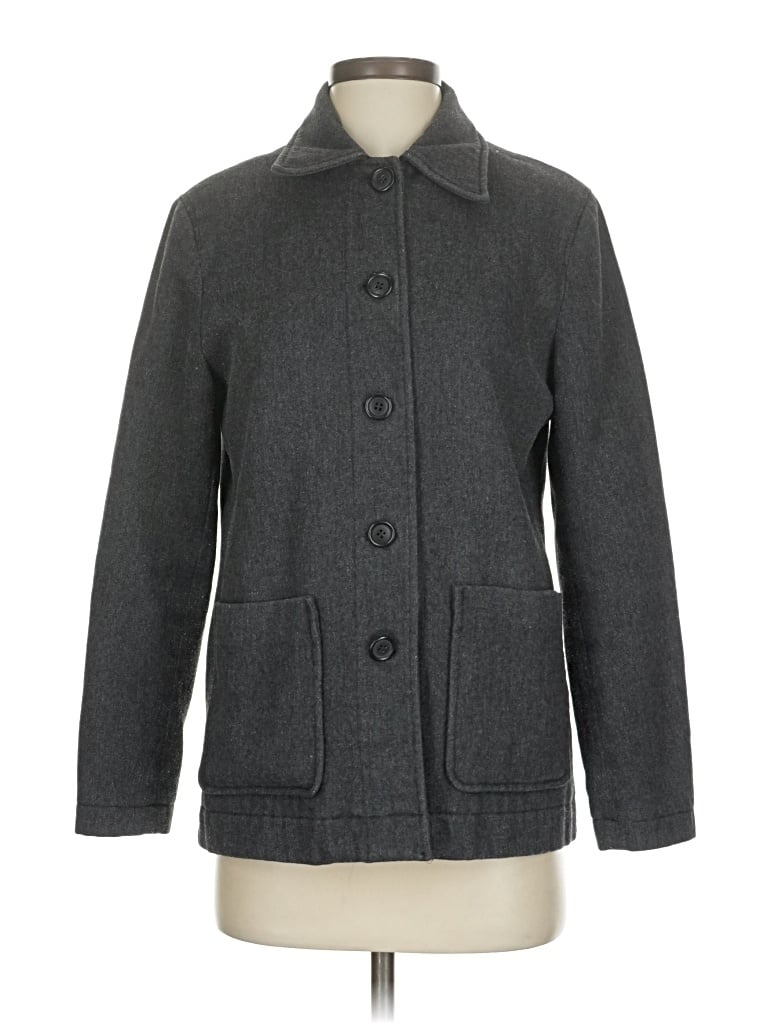 Pre-owned Gap Coat In Gray