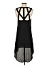 BCBGMAXAZRIA 100% Polyester Solid Black Casual Dress Size S - photo 2