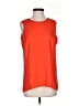 Rain 100% Polyester Orange Sleeveless Top Size S - photo 1