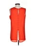 Rain 100% Polyester Orange Sleeveless Top Size S - photo 2