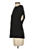 Tibi 100% Silk Black Short Sleeve Top Size XXS - photo 5