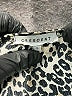 Crescent 100% Polyester Animal Print Silver Casual Dress Size S - photo 7