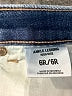 Express Stripes Blue Jeans Size 6 - photo 8