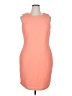 Dana Buchman Solid Orange Cocktail Dress Size 16 - photo 1