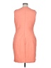 Dana Buchman Solid Orange Cocktail Dress Size 16 - photo 2