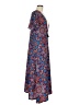 Judith March 100% Polyester Blue Kimono Size M - photo 4