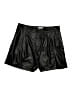 ASKK NY 100% Polyurethane Metallic Black Shorts Size 31 waist - photo 1