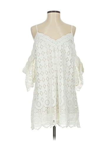 Red Carter Casual Dress (view 1)