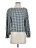 Tibi Checkered-gingham Black 3/4 Sleeve Blouse Size 4 - photo 1