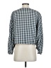 Tibi Checkered-gingham Black 3/4 Sleeve Blouse Size 4 - photo 2