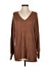 American Eagle Outfitters Orange Brown Pullover Sweater Size XS - photo 1