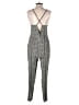 Free People Tweed Gray Green Jumpsuit Size XS - photo 2
