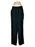 W by Worth 100% Silk Solid Green Silk Pants Size P (petite) - photo 1