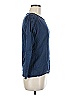 Hartford 100% Cotton Blue Long Sleeve Top Size 8 (2) - photo 4
